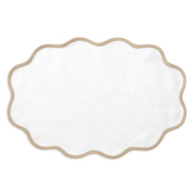 Scalloped Napkins, Set Of 4