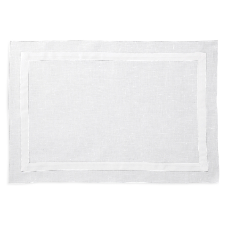 Matouk Lowell Placemat, Set Of 4 In White