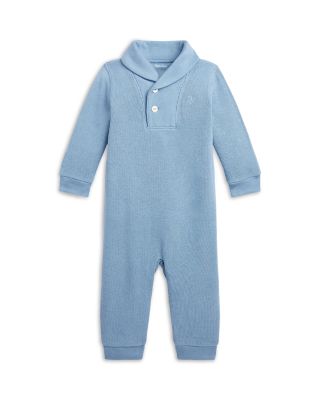 Ralph Lauren Boys' French Rib Cotton Shawl Collar Coverall