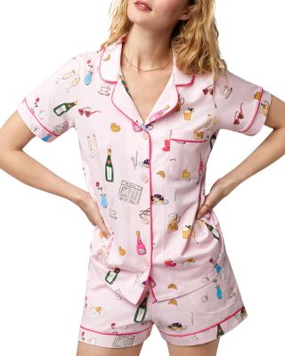 Let's Do Brunch Short Pajama Set