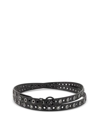 【SANDRO】Women's Adelia Eyelet Belt Sandro Women's Adelia Eyelet Belt | Bloomingdale's