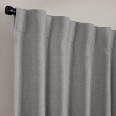 Harrow Solid Texture Blackout Window Curtain Panels