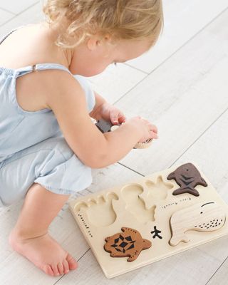 Wooden Tray Puzzle - Ocean Animals