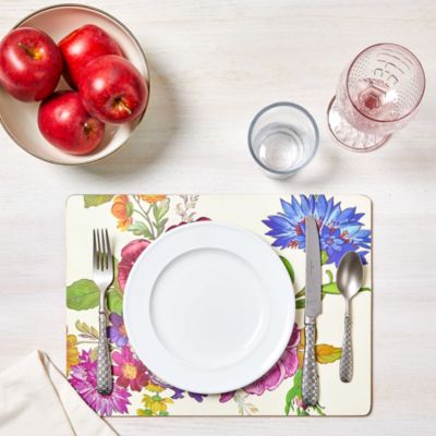 Flower Market Cork Back Placemats, Set of 4