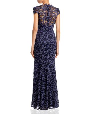 Scalloped-Edge Lace Gown - Exclusive
