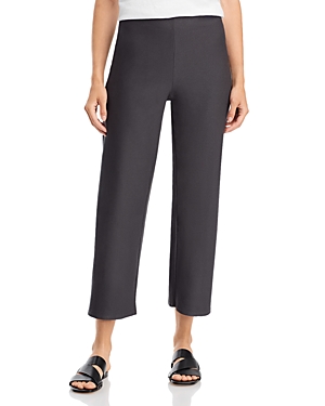 eileen fisher straight leg cropped pants