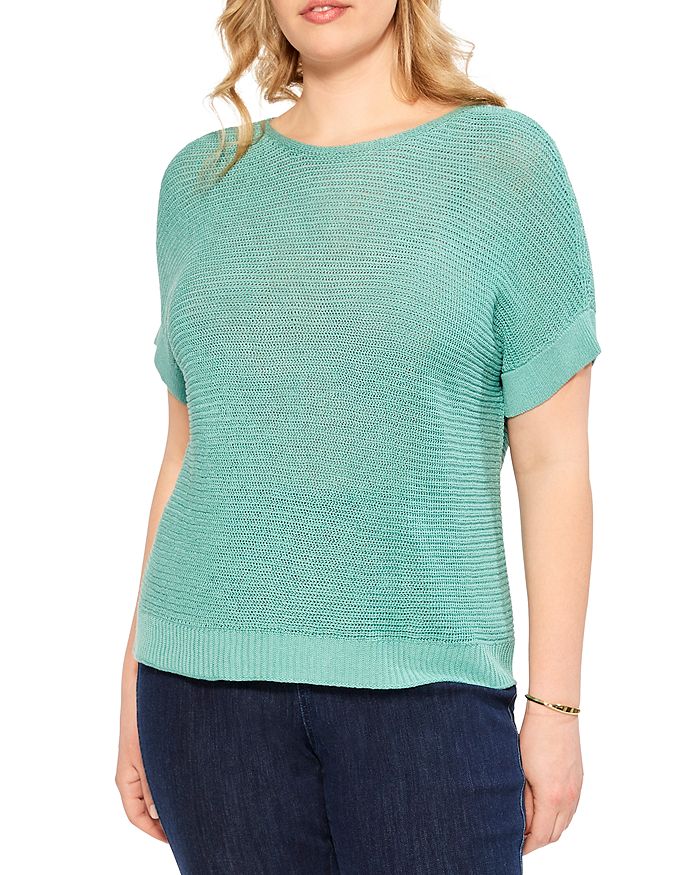 NIC+ZOE Plus Easy Sleeve Summer Sweater | Bloomingdale's