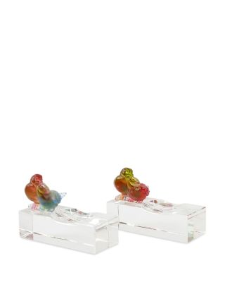Murmurings of Secrets Love Bird Chopstick Rests, Set of 2