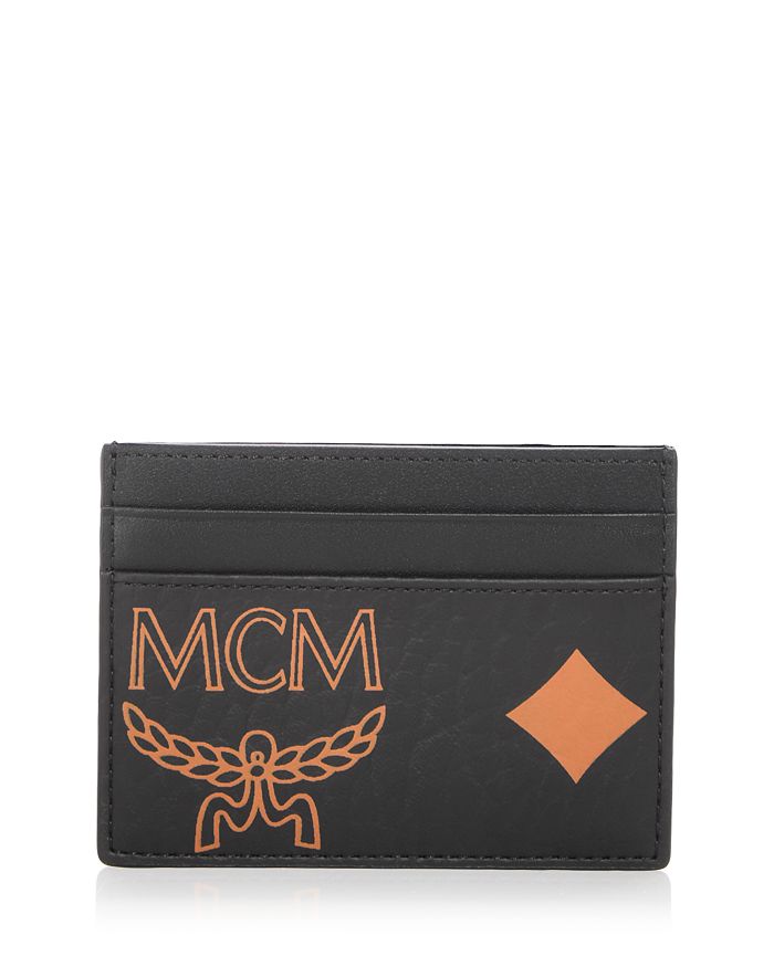 MCM Zip Around Wallet in Maxi Visetos