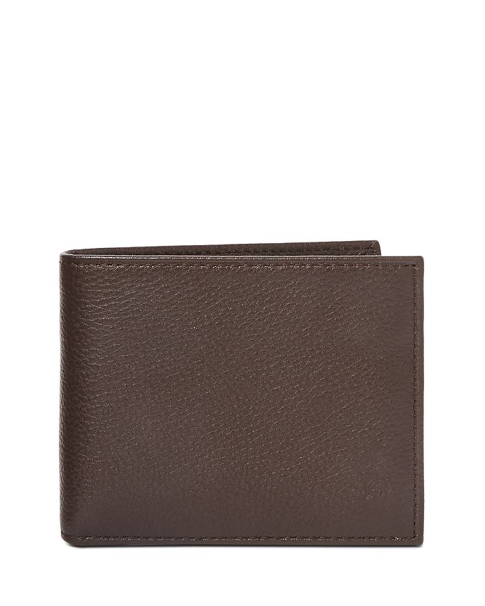 Polo Ralph Lauren Pebbled Leather Bifold Wallet | Bloomingdale's