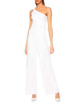 Susana Monaco - Double Strap One Shoulder Jumpsuit
