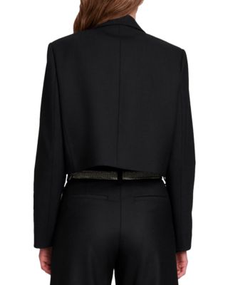 Maje Vakino Cropped Blazer | Bloomingdale's