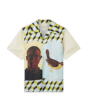 WALES BONNER SHORT SLEEVE BOWLING SHIRT