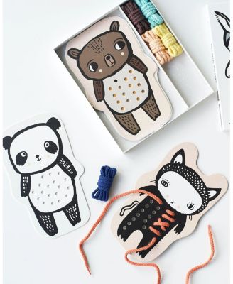 Baby Animals Lacing Cards