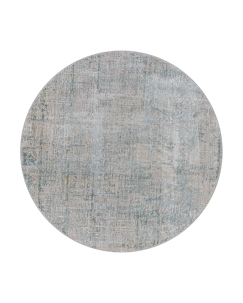 Surya Brunswick Bwk-2300 Round Area Rug, 6'7 X 6'7 In Sage/gray