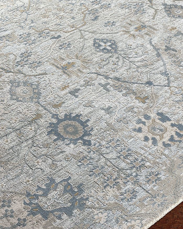 Shop Surya Brunswick Bwk-2311 Round Area Rug, 5'3 X 5'3 In Ivory/mist