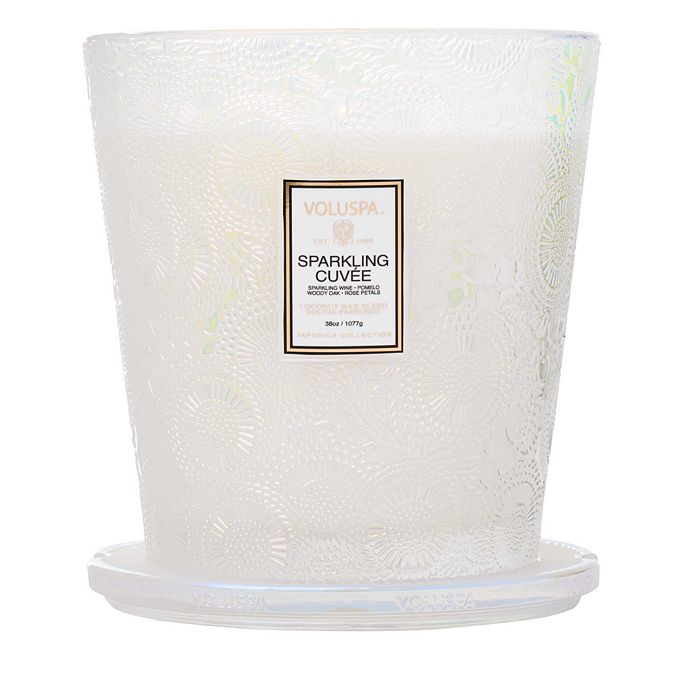 Voluspa Sparkling Cuvee 3 Wick Hearth Candle, 38 oz.