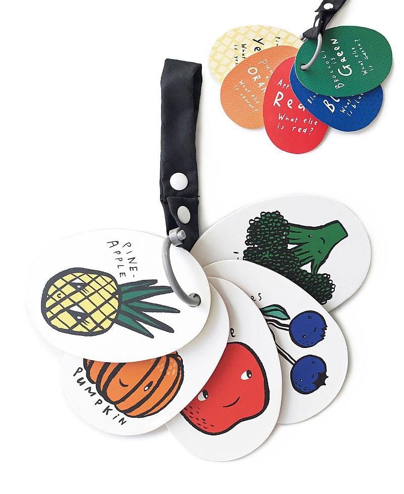 Wee Gallery Stroller Cards - I See At The Market - Ages 6 Months+ In Multi Color