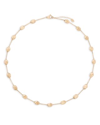 Marco Bicego - 18K Yellow Gold Siviglia Bead Station Necklace, 16"