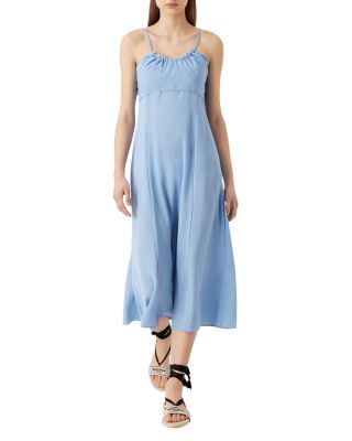 Emporio Armani Scoop Neck Midi Dress | Bloomingdale's Women