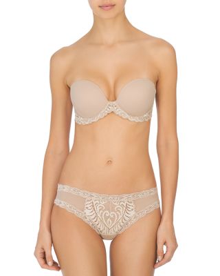 Feathers Strapless Plunge Bra