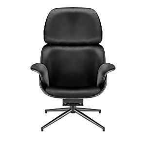 Euro Style Lennart Lounge Chair In Black