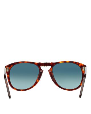 Polarized Folding Pilot Sunglasses, 54mm