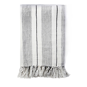 Shop Pom Pom At Home Laguna Throw Blanket In Grey/charcoal