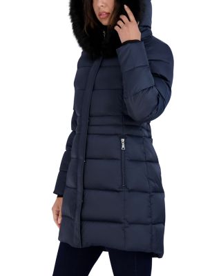Dana Quilted Hooded Coat