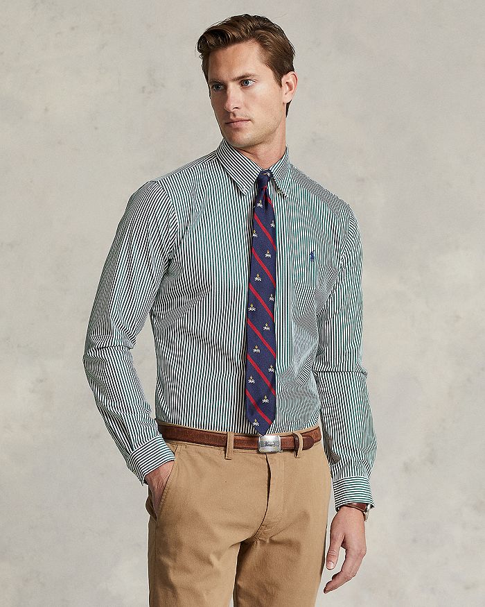 Classic fit poplin sales shirt ralph lauren