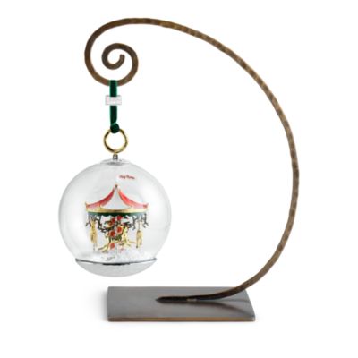 Santa in Balloon Ornament