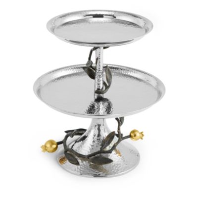 Pomegranate 2-Tier Etagere