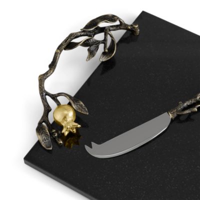 Pomegranate Cheeseboard with Knife