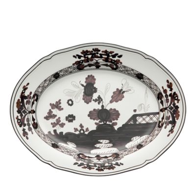 Antico Doccia Oval Flat Platter