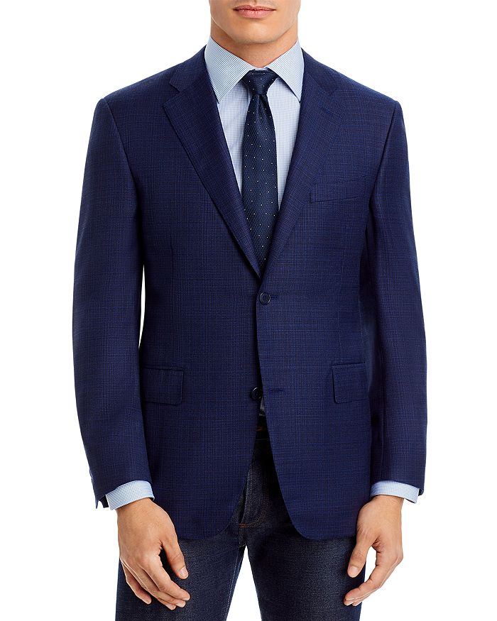 Canali - Siena Textured Solid Classic Fit Sport Coat