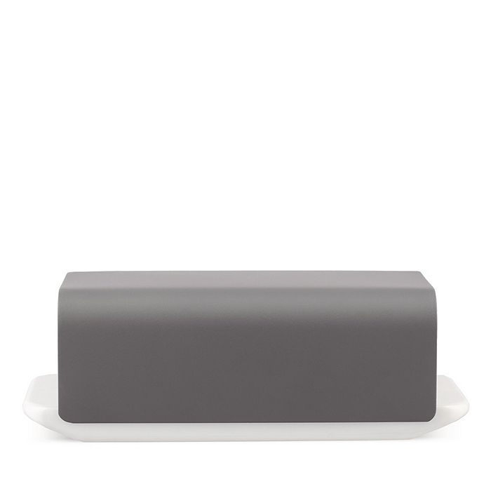 Alessi Mattina botervloot 9,5x21 cm Warm grijs-roestvrij staal / - Nu