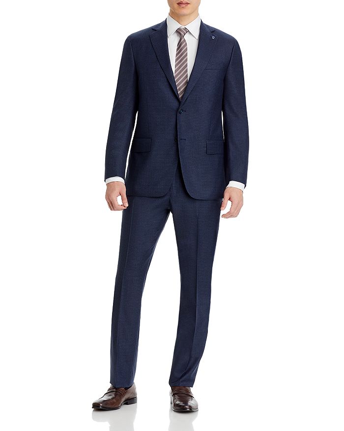 Hart Schaffner Marx - New York Micro Houndstooth Regular Fit Suit