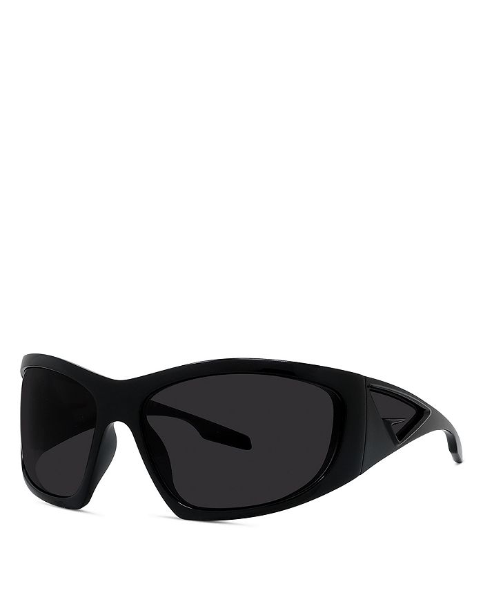 Wraparound Women's Sports Sunglasses Fashion Fashion Sports Shades  Sunglasses-1. Black Frame/full Gray Sheet