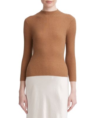 Vince cashmere mock deals neck sweater