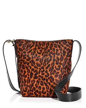 Bandit Crossbody In Haircalf With Leopard Print