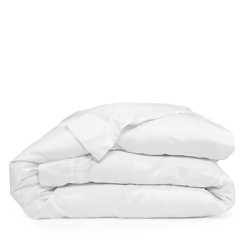 Frette Essentials Doppio Ajour Queen Duvet Cover In White