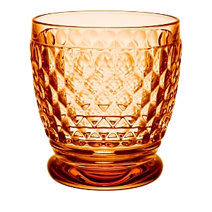 Villeroy & Boch Boston Double Old-fashioned Glass In Apricot