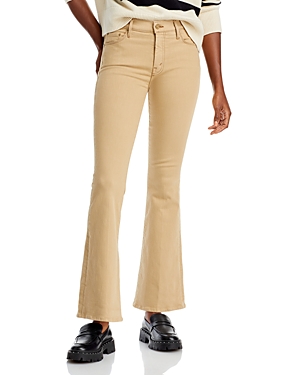 Mother The Weekender Mid Rise Flare Jeans in Brown Bag - 100% Exclusive
