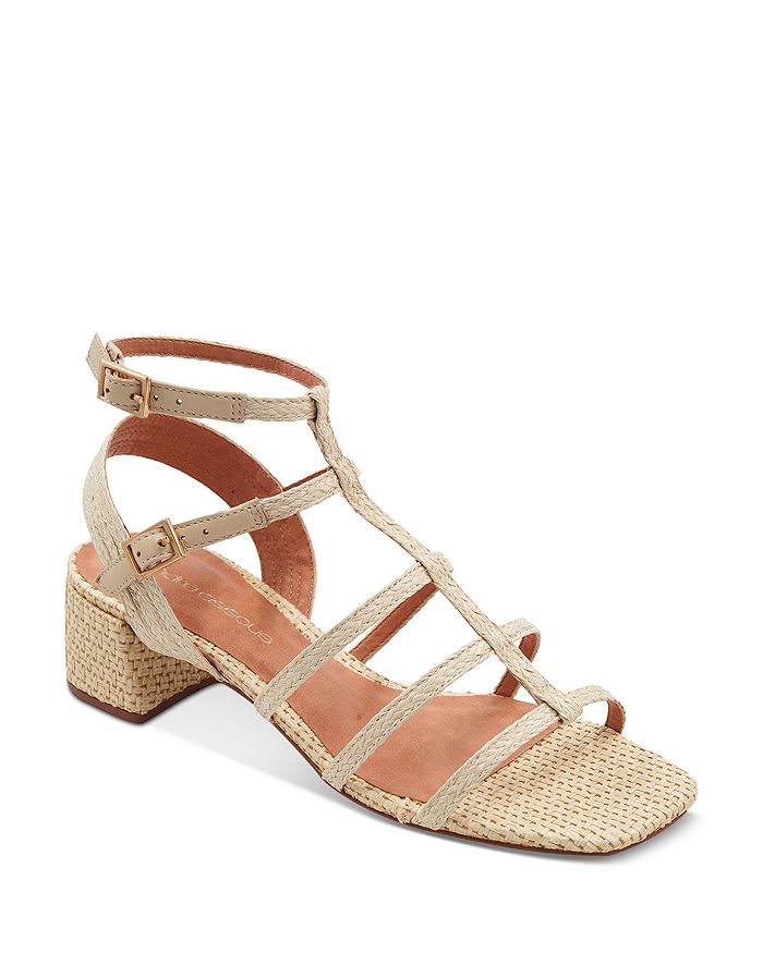 Strappy store caged sandals