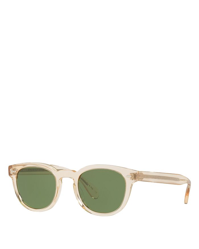 Oliver Peoples Sheldrake Round Sunglasses, 49mm | Bloomingdale's