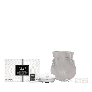 Nest New York Portable Fragrance Diffuser Set - Wild Mint & Eucalyptus