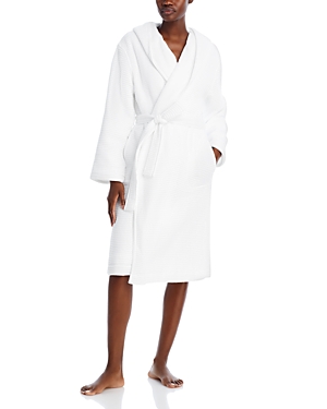 Hudson Park Collection Turkish Waffle Bath Robe - 100% Exclusive In White