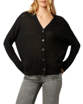 Gerard Darel - Litzy Merino Wool Cardigan Sweater