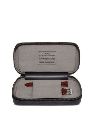 Nassau SLG Leather Embossed Travel Watch Case