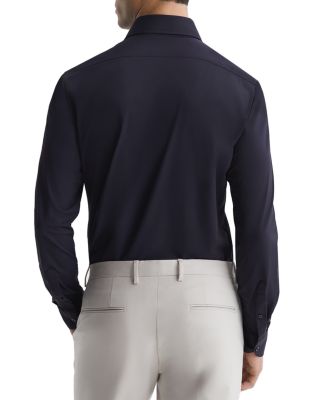 Voyager Stretch Performance Solid Regular Fit Button Down Travel Shirt